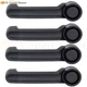 For Dodge Jeep Liberty Wrangler 2007-2017 4x Exterior Door Handles Front Rear