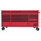 Homak RD04072160 RS PRO 72" 16 Drawer Roller Cabinet - Red New