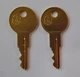 2 Replacement Keys Cut to Key Code RH37 for Craftsman / Husky / Delta Tool Box