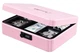 KYODOLED Metal Cash Box with Combination Lock Money for X Large, Pink 