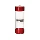 Viewtainer 2.75"x8" Spill-Proof Small Parts Storage Jar Split Top Assorted Color