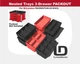Milwaukee PACKOUT Nested Trays | 3-Drawer Storage | 48-22-8443 | Black or Red