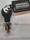 Snap On tool box lock and key K601, 601 plus Snap On leather key ring used