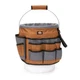 Dickies 35Pocket 5Gallon Bucket Organizer With Drill Holster, Padded Handle, ...