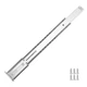 LONTAN 1 Pcs Center Mount Drawer Slides Bottom for 16 Inch, Silver 