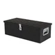Karl Home 30" Black Diamond Plate Aluminum Underbody Truck Tool Box Lock w/Keys