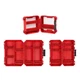 Milwaukee Customizable Impact Driver Case Red PACKOUT Storage 93 cu in