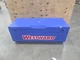 Westward 780U08 Westward Jobsite Storage Box, Blue, 20 Cu Ft, 60" W X 24" D X