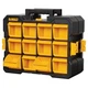 2-PACK DeWALT HEAVY DUTY FLIP BIN STORAGE PARTS STOCKABLE ORGANIZER DWST14121