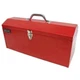 Homak RD00119819 19 Inch Red Metal High Toolbox with Black Metal Tray