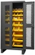 Durham HDCV36-30B-95, Ventilated Cabinet with 30 Yellow Bins, 36"x24"x78"