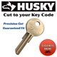 Husky Toolbox Keys Replacement Key Cut to Code 501CH-550CH