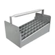 Jones Stephens N70016 1 Steel Nipple TOTE TRAY - 50 Cap - Grey