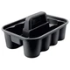 Rubbermaid Commercial Products Deluxe Carry Caddy for Take-Out Black 