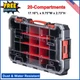 CRAFTSMAN VERSASTACK System 20-Compartments Plastic Small Parts Organizer IP54
