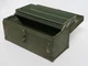 Kennedy CS-16 Cantilever Tool Box Tackle Mechanic Green Metal 16" 1940s Era
