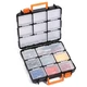 Mayouko 16 Compartments Detachable Toolbox Organizer,Hardware Organizer Box w...