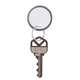 Office Depot Brand Round Key Tags, 1.25" Diameter, White, Pack Of 50