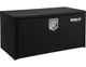 Buyers Black Steel 18" X 18" X 24" Underbody ToolBox w/ Paddle Latch - 1702100