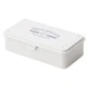 [US Tax Paid] TOMOYASU x TOYO STEEL T-190 Steel Tool Box Matte White Japan NEW