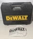 Dewalt Drill Case + Manual Dw954k-2 CASE ONLY SERIES: DW950 DW960 DW970 DW990
