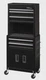 HYPER Tough 5-Drawer Tool Chest & Cabinet Combo with Riser - W20CMB5R (Black)