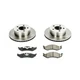 For Jeep Grand Cherokee PowerStop Front Brake Pads and Rotors Kit GAP