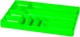 ERNST Tool Organizer Tray, Green, 10-Compartments, Storage, Garage, Workshop, Or