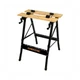 POWERTEC Portable Small Workbench with Vise, Imprinted Ruler and Protractor S...