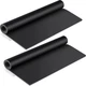 Fabbay 2 Pcs Silicone Rubber Sheet 12'' x 12'', 1/8'' 12 x 12 inch, Black 
