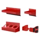 Magnetic Toolbox Shelf & Tray Set, 4-Piece Tool Cabinet Side Shelf Storage, W...