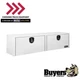 Buyers Products 1753163, 18x16x72" White Smooth Aluminum Topsider Truck Box