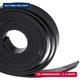 TORRAMI Solid Neoprene Rubber Strips Roll 1/8 (.125) inch Thick X 1 inch Wide X
