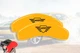 2012-2013 Ford Mustang Boss 302 Rear Yellow "MGP" Brake Disc Caliper Covers 2pc