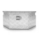 DNA MOTORING Aluminum Trailer Tongue Box 26x11x12 Silver TBOX-T5-011-ALU