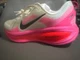 Wow!!! Size 12.5 - Nike Vomero 18 Sail Hyper Pink. New box missing lid