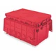 Buckhorn Ar2717120202000 Attached Lid Container, 16.83 Gal Volume Cap., 27 In Buckhorn Ar2717120202000 Attached Lid Container, 16.83 Gal Volume Cap., 27 In