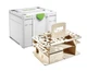 Festool 497658 Systainer Tool Organizer Without Tools Wood Divider Insert Tray
