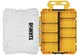 DEWALT Tool Box, Tough Case Organizer, Medium, 8-Compartments, for Small Tools a