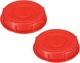 PATIKIL IBC Tote Lid Cover 6.5", 2 Pack IBC Water Liquid Tank Cap with Gasket fo