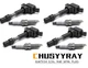 Set of 4 Ignition UF816 Coils and Iridium Spark Plugs for Kia and Hyundai
