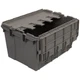 Buckhorn Industrial Lidded Plastic Storage Container, Nesting and Stackable P...