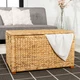 HAPPIMESS Anada Wicker Weave Storage Trunk