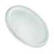 Leaktite LD1G01WH024 1 Gallon White Plastic Pail Lid - Pack of 6