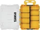 DEWALT Tool Box, Medium 8-Compartments Small Parts Organizer, Portable Tough Cas