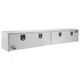 BUYERS PROD 1702860 White Steel Topsider Truck Box With T-Handle Latch, 16 x 13