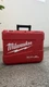 (CASE ONLY) Milwaukee M18 FUEL 2904-22 Tool Box Case Red Black Plastic