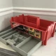 Vintage Plano Tote More with a Drawer Red & Grey 1980&rsquo;s 290705 w/ Latch