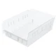 (12 Pack)30150 Akro-Mils 11-5/8" x 8-3/8" x 4"Shelf Bin Storage Container(clear)