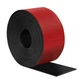 Heonay Self Adhesive Rubber Strips, Solid 2" W X 1/16" T X 120" L, Red